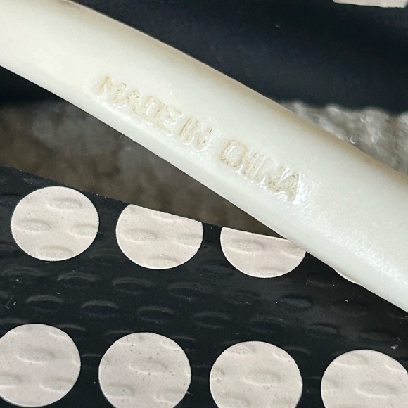 Tory Burch Black and White Polka Dot Sandals - Picture 8 of 12